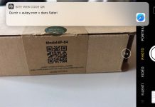 iOS 11 permet de scanner les QR codes depuis l'appareil photo