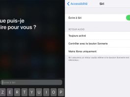 iOS 11 permet aussi d'écrire directement à Siri !