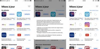 iOS 11 : petite mise à jour discrète de l'App Store