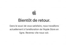 L'Apple Store est fermé, signe de l'arrivée de nouveaux MacBook et iPad ?