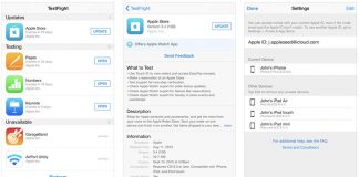 Mise à jour de TestFlight pour la compatibilité d'iOS 11 bêta