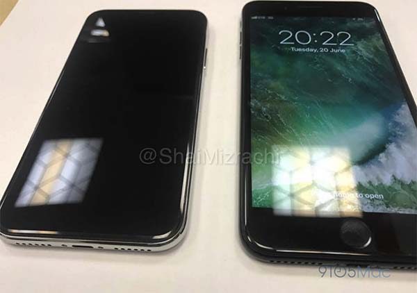 Prise en main du supposé iPhone 8 aux côtés de l'iPhone 7 Plus [Vidéo]