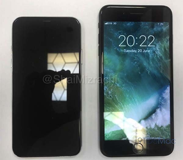 Prise en main du supposé iPhone 8 aux côtés de l'iPhone 7 Plus [Vidéo]