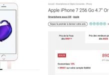 #Soldes : iPhone 7 32Go / 256Go, iPhone 6 64Go à partir de 476€, Clé Lightning 32Go