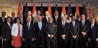 Tim Cook et d'autres dirigeants de la Silicon Valley ont rencontré le Premier ministre indien