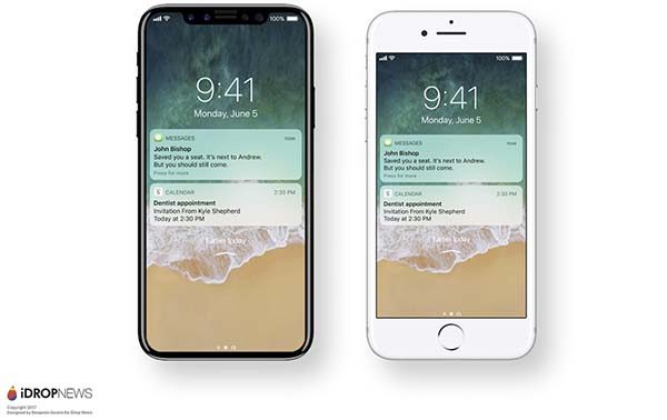 Voilà ce que pourrait donner iOS 11 sur iPhone 8 !