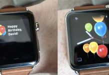 watchOS 4 peut maintenant fêter votre anniversaire avec des animations watchOS 4 peut maintenant fêter votre anniversaire avec des animations
