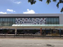 WWDC 2017 : le McEnery Convention Center se met aux couleurs de la conférence