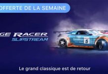 App de la semaine : Apple vous offre le jeu Ridge Racer Slipstream !