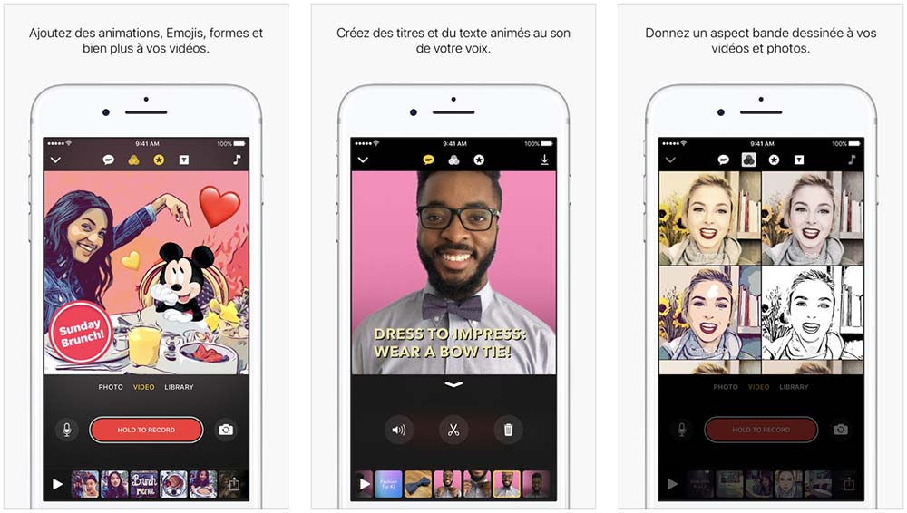 apple-ajoute-des-personnages-disney-et-pixar-dans-clips Apple ajoute des personnages Disney et Pixar dans Clips