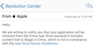 Apple supprime les applications VPN de l’App Store chinois
