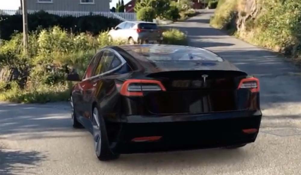 ARKit permet déjà de rouler en Tesla Model 3 [Vidéo]