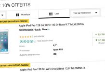 Bons Plans Fnac : iPad Pro à partir de 549€ + 10% en chèque-cadeau !