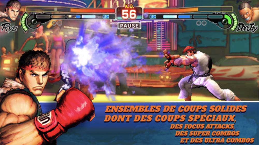 Les combats de Street Fighter IV Champion Edition maintenant sur iOS !