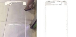 iPhone 8 : le cadre d'écran est lui aussi en fuite [Photos]