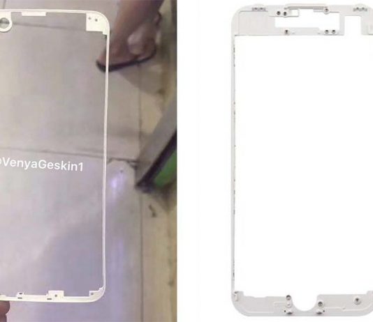 iPhone 8 : le cadre d'écran est lui aussi en fuite [Photos]