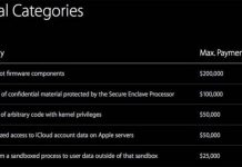 Le « Bug Bounty » d’Apple n’est pas assez rémunérateur d’après les experts en sécurité Le « Bug Bounty » d'Apple n'est pas assez rémunérateur d'après les experts en sécurité