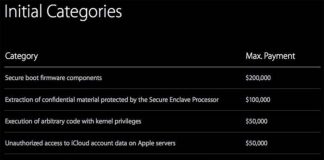 Le « Bug Bounty » d'Apple n'est pas assez rémunérateur d'après les experts en sécurité
