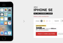 Bon Plan SFR : iPhone SE à seulement 349€ au lieu de 489€ !