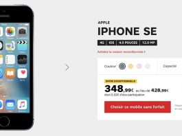 Bon Plan SFR : iPhone SE à seulement 349€ au lieu de 489€ ! Bon Plan SFR : iPhone SE à seulement 349€ au lieu de 489€ !