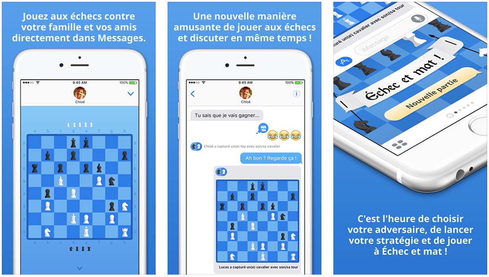 App de la semaine : Apple vous offre le jeu Échec et mat!