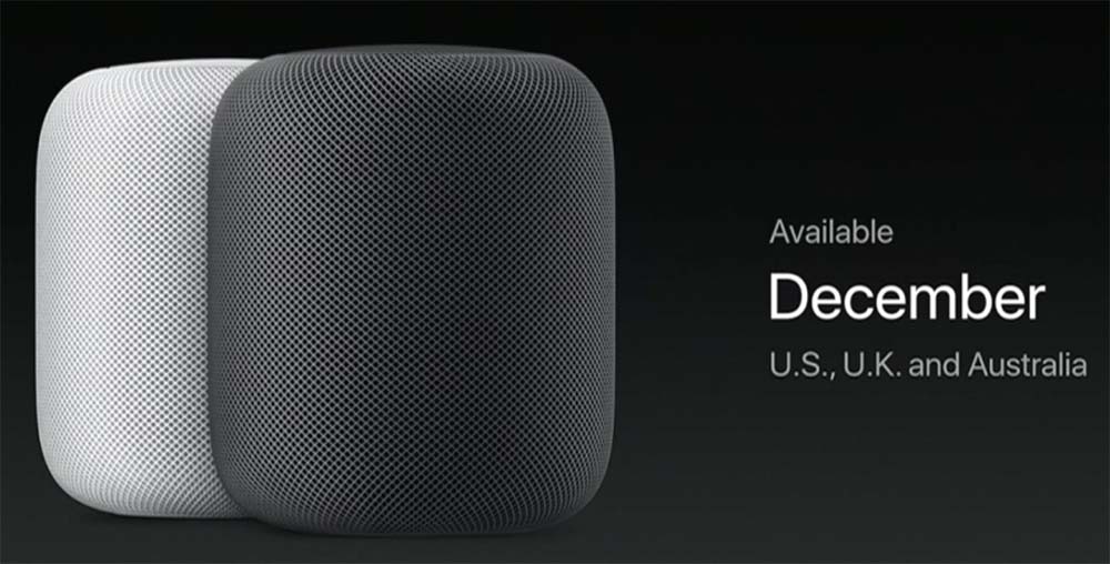 Seulement 500 000 HomePod pour son lancement en décembre
