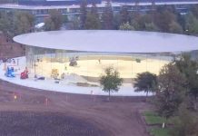 Apple Park : une nouvelle vue aérienne montre l'avancement des travaux