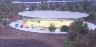 Apple Park : une nouvelle vue aérienne montre l'avancement des travaux