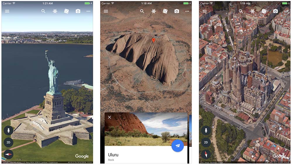 Google Earth passe enfin au 64 bits pour supporter iOS 11