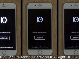 Démonstration du Jailbreak iOS 11 / iOS 10.3.2 par KeenLab [Vidéo]