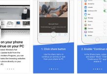 Microsoft permet de commencer une tâche sur iOS et de la poursuivre sur Windows 10