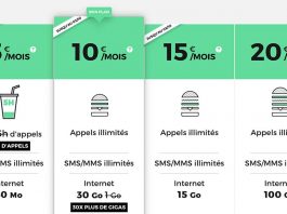 Bon plan RED by SFR : forfait de 30Go à 10€/mois + 3Go data en Europe Bon plan RED by SFR : forfait de 30Go à 10€/mois + 3Go data en Europe