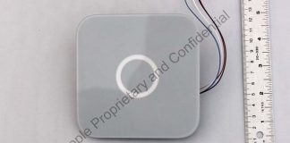 Serait-ce le lecteur de badge NFC de l'Apple Park ?