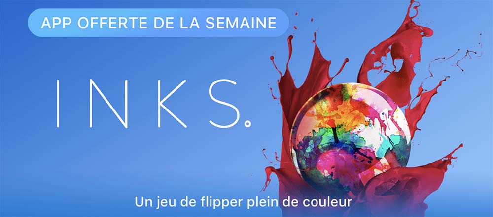 App de la semaine : Apple vous offre le jeu INKS.
