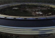 L'Apple Park sous le coucher de soleil de Californie [Vidéo 4K]