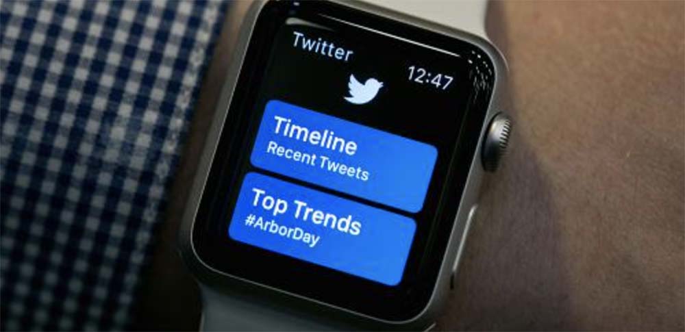 Apple Watch : Twitter s'est volatilisé d'un seul coup !