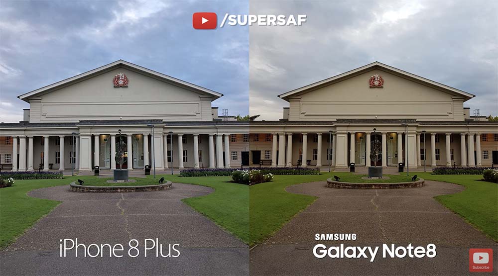 Comparaison - la caméra de l'iPhone 8 Plus face à celle du Galaxy Note8 [Vidéo]