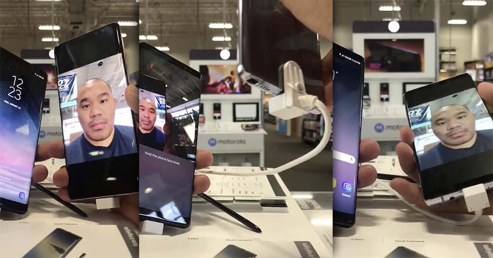 Galaxy Note8 : la reconnaissance faciale n'est pas très sécurisée [Vidéo]