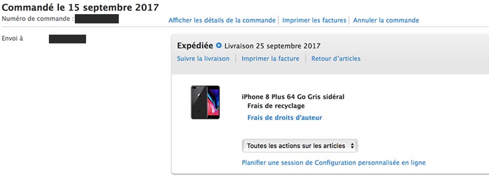 Les iPhone 8 / 8 Plus & Apple TV 4K sont maintenant expédiés !