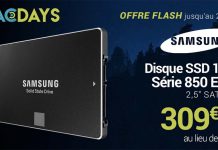 MacDays : le disque Samsung SSD 850 EVO 1 To à seulement 309,99€