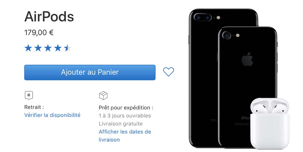 Apple a fait le plein d'AirPods pour la fin d'année !