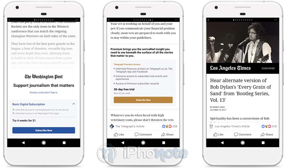 Apple bloque la nouvelle monétisation des articles de Facebook