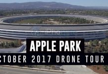 Apple Park : une nouvelle vue du ciel montre les derniers travaux en cours