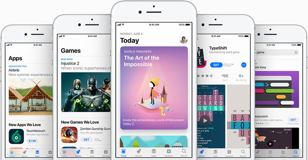 Apple supprime trois sections de l'App Store