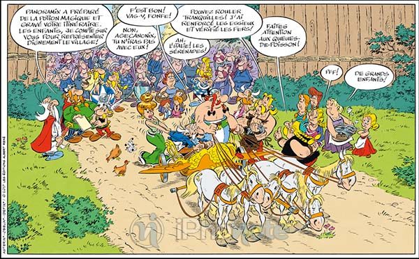 Astérix et la Transitalique : le 37e album est disponible sur l'iBooks store
