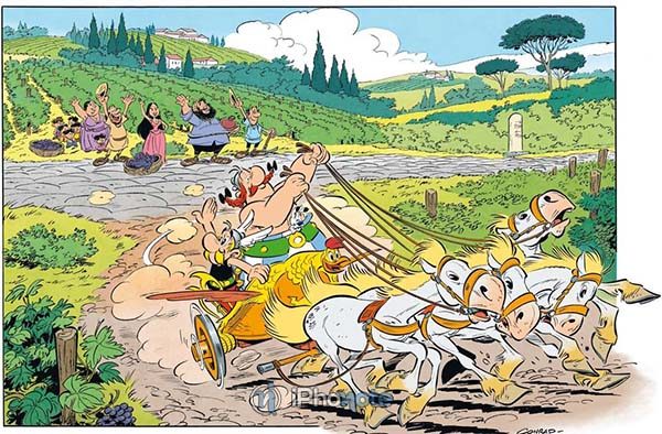 Astérix et la Transitalique : le 37e album est disponible sur l'iBooks store