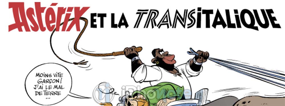 Astérix et la Transitalique : le 37e album est disponible sur l'iBooks store