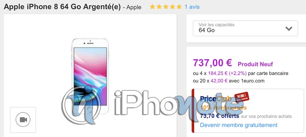 bon-plan-iphone-8 Bon Plan : iPhone 8 64Go à 680€, iPhone 7, Galaxy Note8, et plus encore