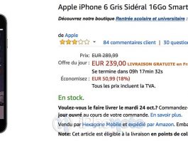Bon Plan : iPhone 7 / 7 Plus à 489€ et iPhone 6/6s à partir de 239€