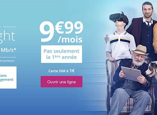 Bouygues : offre Spéciale B&YOU light 30Go jusqu’à 2Mb/s